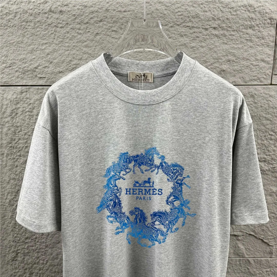 Herme* * 2026 New Arrival Classic T Same Style ：Black White Gray Size： S （90-130 ） M （120-150 ） L （140-165 ） XL （160-180 ） XXL （180-210 ）